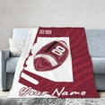 thumbnail image 3 of Custom Arizona Blanket Gifts for Men Women Personalized Fans Add Name and Number Throw Blankets, 30" X 40",40" X 50", 50" X 60", 60" X 80", 3 of 6