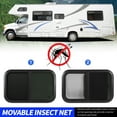 thumbnail image 3 of RV Sliding Window L800 H450mm Tempered Glass UV Resistant  Screen Trailer Marine, 3 of 7