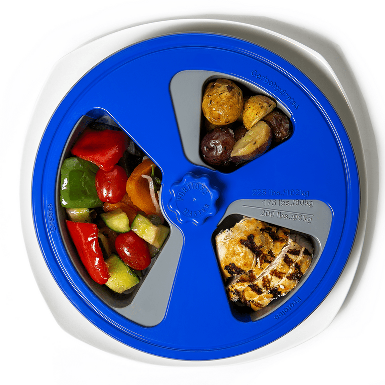 The Ultimate Portion Control Pack for Weight Loss, Porcelain Plates & Bowls,  Clear Instructions for Men, Women & Children, Protein, Carbs & Veg - Yahoo  Shopping