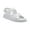 White, variant on INC Womens White Slip-Resistant Adjustable Quilted Liyana Round Toe Buckle Slingback Sandal 7 M