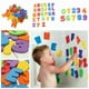 thumbnail image 5 of Pegatinas alfanuméricas de colores para el baño. Juguetes para la educación temprana de los niños., 5 of 8