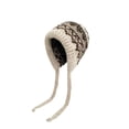 thumbnail image 2 of Only Moment Warm Winter Hats for Men Brown Warm Thickened Ear Warming Hat knit Winter Knitted Caps Soft Warm Ski Hat Unisex One Size, 2 of 6