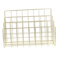 thumbnail image 6 of Phenofice Golden Desktop Mail Sorter Organizer with Sturdy, Space-Saving Design for Office and Home Use, 6 of 8