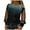 Sky Blue, variant on felwors Women Black Long Shirts Sequin Mesh Tops Print Casual Splice Off Shoulder Cold Loose Sleeve T-Shirt Shiny Blouse Silver, XL