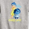 thumbnail image 3 of Inside Out - With Sadness Comes Joy - Toddler And Youth Crewneck Fleece Sweatshirt, 3 of 5