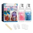 thumbnail image 1 of Craft Epoxy Resin And Hardener Kit,crystal Clear For Casting,coating Art,wood, 1 of 5