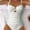 White-V, variant on Top-kevin One Piece Swimsuit for Women Tummy Control Ruched Bathing Suit Cutout U Wire Swim Suits