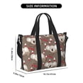thumbnail image 2 of Travel Duffle Bag Cute Koala Brown Red Travel Tote Bags Carry on Luggage Waterproof Weekender Bags with Top Handle Adjustable Shoulde Strap for Travel Gym, 2 of 5