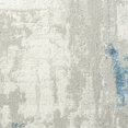 thumbnail image 3 of LR Home Isone Harry Gray/Blue Contemporary Abstract Polyester Blend Area Rug, 2' x 3', 3 of 9
