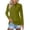 01-Army Green, variant on Women's Solid Color Polo Collar Long Sleeve Casual Button-Up Shirt - Army Green - XXL