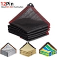 thumbnail image 2 of 4 Kinds of Style Thicken 12Pin Anti-UV 90% Shading Rate HDPE Sun Shade Net Pergola Camping Mesh Outdoor Awnings Swimm Pool Cover2x2m He Qiyong unisex, 2 of 2