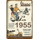 thumbnail image 1 of Hojalata Rectangular 20*30cm Plano Vespa Scooter Car Series, 1 of 10