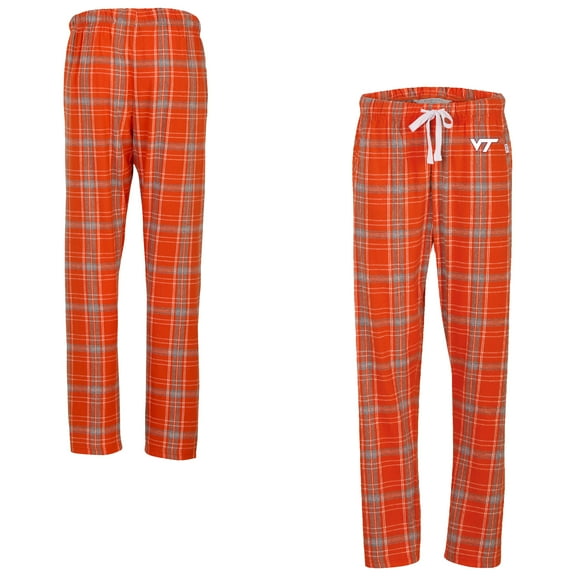 Women's Boxercraft  Orange Virginia Tech Hokies Haley Flannel Pants