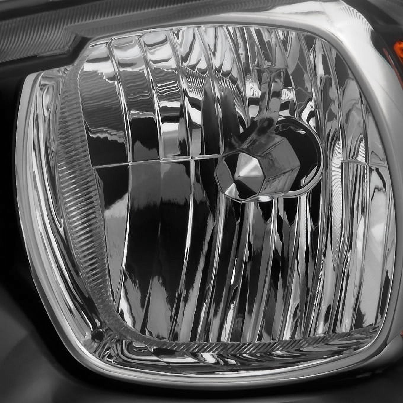 AKKON - For Black Bezel 11-14 Dodge Charger Headlights Front Lamps Direct Replacement Pair Left + Right