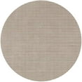 thumbnail image 1 of Ahgly Company Indoor Round Mid-Century Modern Camel Brown Solid Area Rugs, 3' Round, 1 of 6