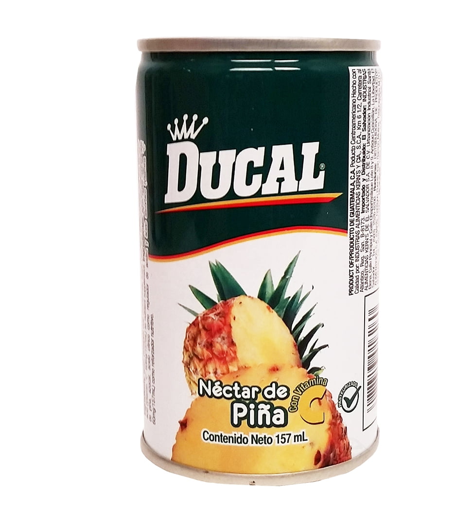 Ducal Pineapple Juice 5.3 oz fl - Jugo de Pina (Pack of 24)