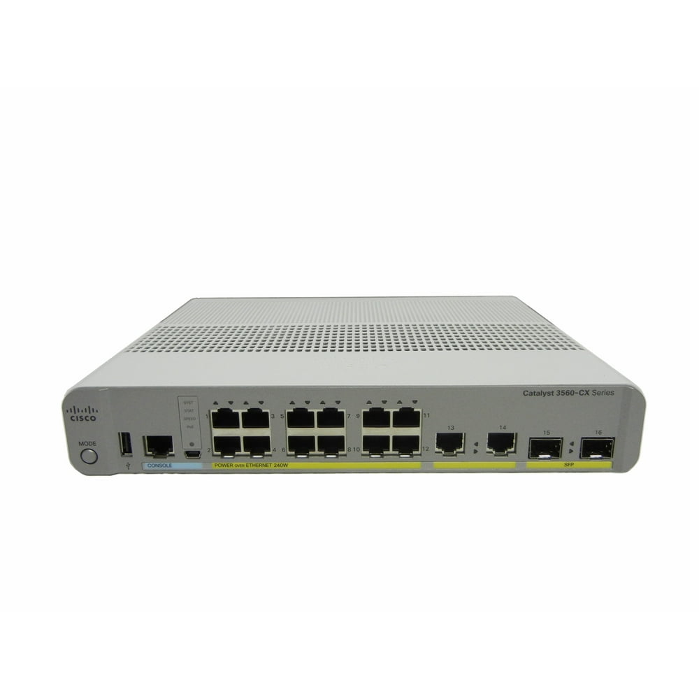 Cisco WS-C3560CX-12PC-S - Walmart.com - Walmart.com
