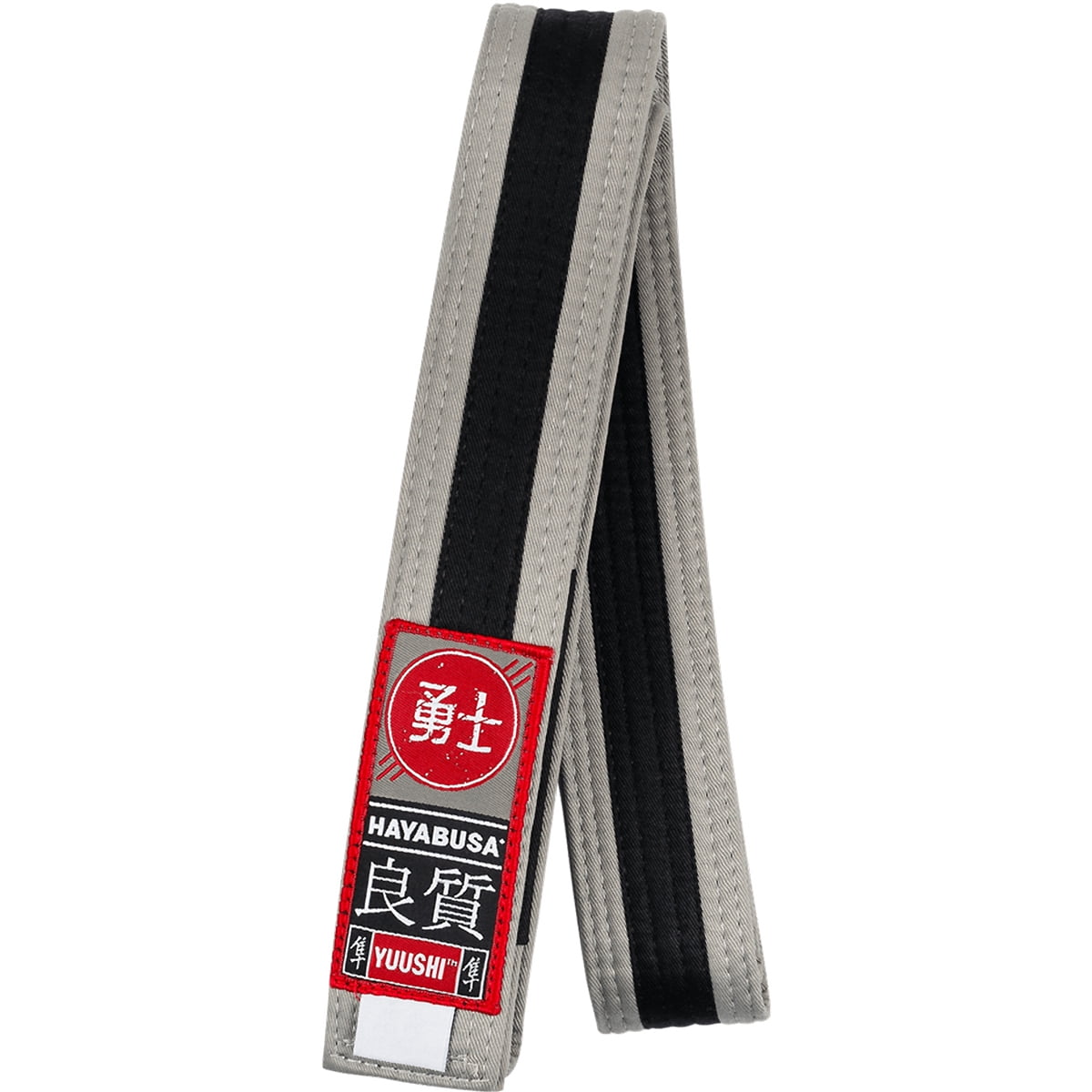Hayabusa Youth JiuJitsu Belt Gray/Black