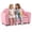 Pink, variant on Furnibear Kids Couch Kids Sofa Armrest Chair with Storage Function, Pink