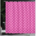 thumbnail image 3 of Ambesonne Pomegranate Shower Curtain, Simplified Fruits Art, 69"Wx75"L, Pink Dark Magenta and Fuchsia, 3 of 4