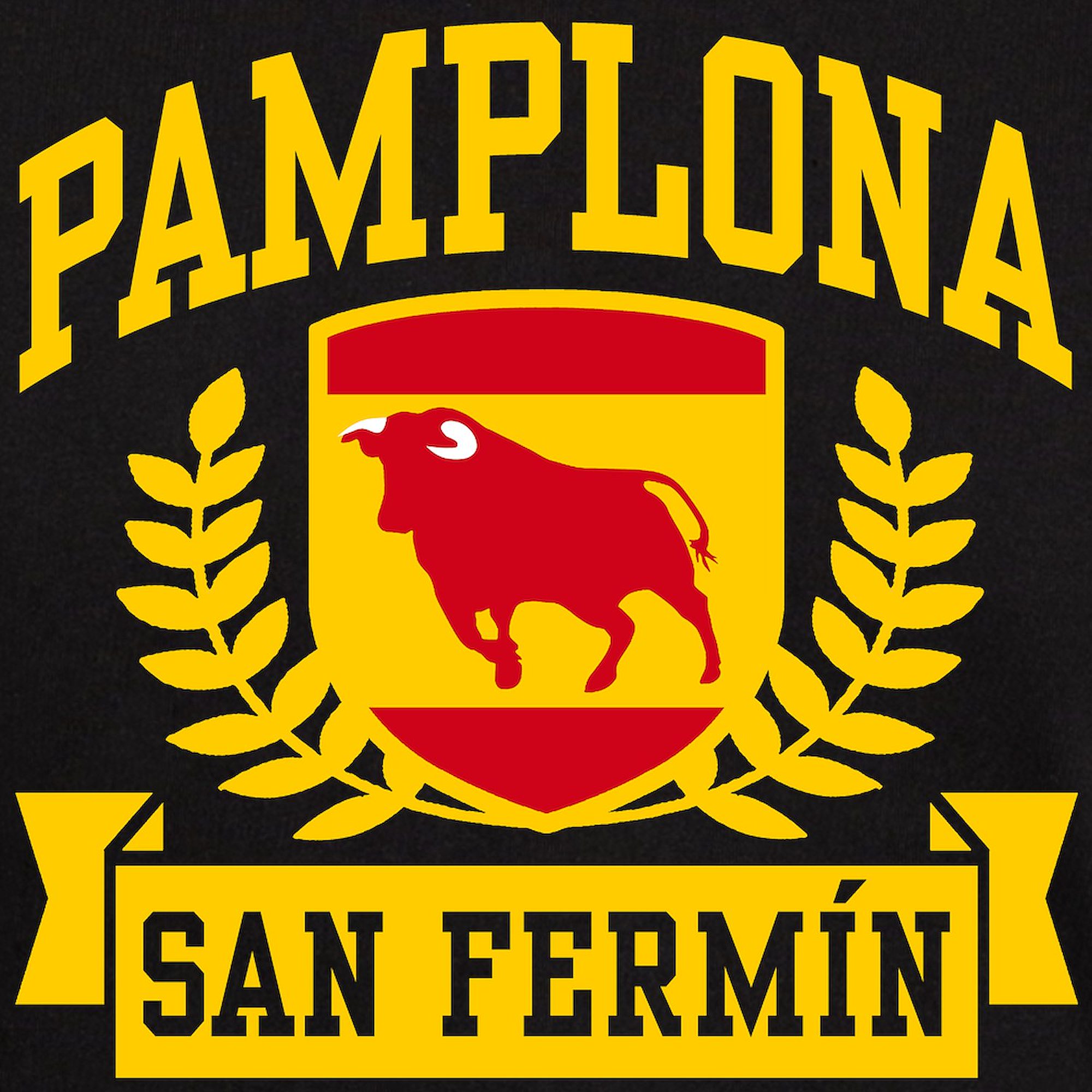 CafePress - Pamplona San Fermin Dark T Shirt - 100% Cotton T-Shirt - image 3 of 4