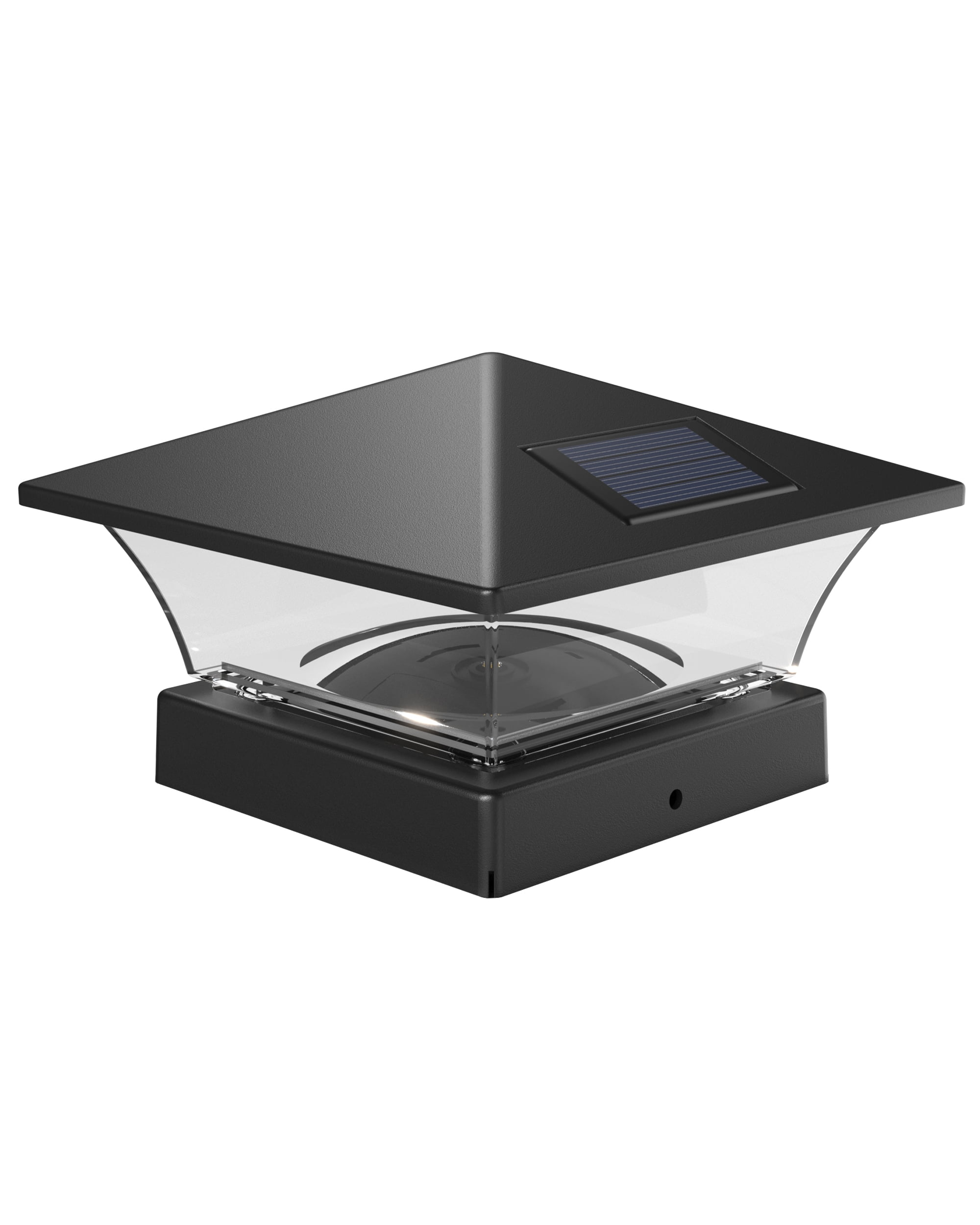 Davinci Classic Solar Post Cap Lights Bright LEDs, Cordless, 4x4 5x5