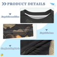 thumbnail image 2 of FORMRS Boys Rash Guard Short Sleeves Swim Shirt Quick Dry UPF 50+ Sun Protection, Sizes 3-12T, Retro Halloween Cat, 2 of 6