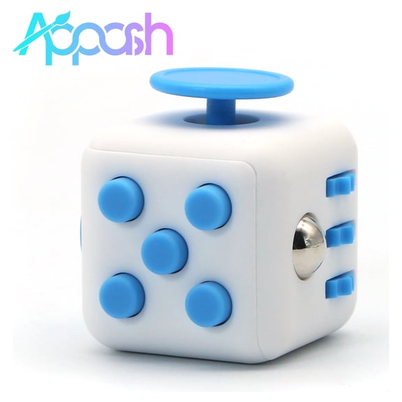 Fidget Cube Stress Anxiety Pressure Relieving Toy Great for Adults and Children[Gift Idea][Relaxing Toy][Stress Reliever][Soft Material]