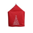 thumbnail image 2 of 50% off Clearance Christmas Decorations 1 Pack Christmas Dining Chair Chair Back Covers, Removable Washable Chair Protector Slipcovers For Christmas Home, Kitchen, Dining Room Chair Decoration, 2 of 6