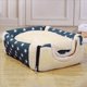 thumbnail image 5 of 2X Suave Y Cálido de Estrella 2 En 1 para Mascotas Antideslizante Cama para Perros Y Gatos Plegable Invierno Suave Y de Dormir Almohadilla Cojines, 5 of 8