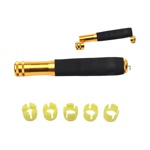 Wear Resistant Aluminum Rod Poles Grips Professional Fishing Rod Change Handle Grip Comfortable Handle Fishing Equipment