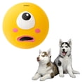 thumbnail image 4 of Squeaky Dog Toys Big Eyes Bouncy Dog Flat Funny Dog Toy para perros medianos Pet Chew Toy para cachorros y perros pequeños, 4 of 4