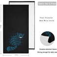 thumbnail image 2 of Dreamtimes Funny Cheshire Cat 2 Piece Soft Fluffy Guest Decor Hand Towels, Multipurpose Decor for Bathroom, Hotel, Gym and Spa (14" x 28"), 2 of 5