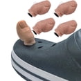thumbnail image 2 of Toe 1/5 Pcs Shoess Charms 3D para Mujeres Hombres DIY Unique Shoe, 2 of 9