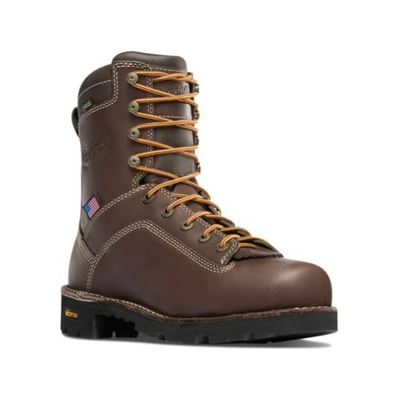 Danner Quarry USA 8in Boots, Brown, 8.5EE, 17305-8-5EE