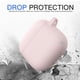thumbnail image 5 of Funda protectora para AirPods 4 compatible con silicona, color rosa, 5 of 6