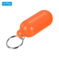 thumbnail image 3 of Uxcell Floating Keychain, Marine Sailing Key Chain Buoyant Keyrings Orange, 3 of 7