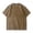 A_ Brown, variant on YLSDY Men's Waffle T Shirt Summer Loose Fit Crewneck Tee Short Sleeve Casual Sports Shirt Retro Comfort Vacation Tops Mint Green XXL