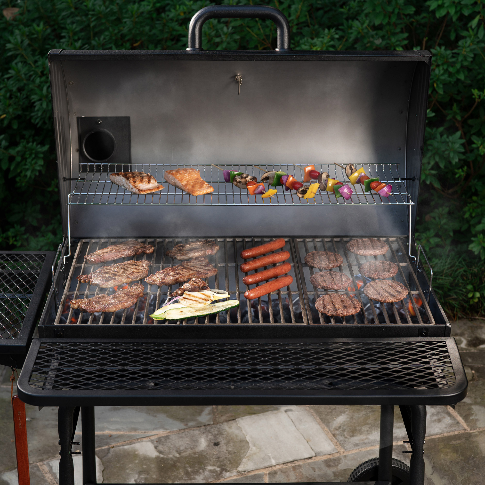 Char-Griller Pro Deluxe XL Charcoal Barrel Grill - image 4 of 8