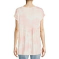 thumbnail image 3 of Time And Tru Women's Maternity Babydoll T-Shirt, 3 of 6