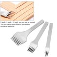 thumbnail image 2 of 3 piezas de cuero Craft Tool Hole Punches Cording Stitching Punch Tool 2.7/3.0/3.38/3.85 mm 2/5/10 Prong(3.0mm) Amonsee No, 2 of 5