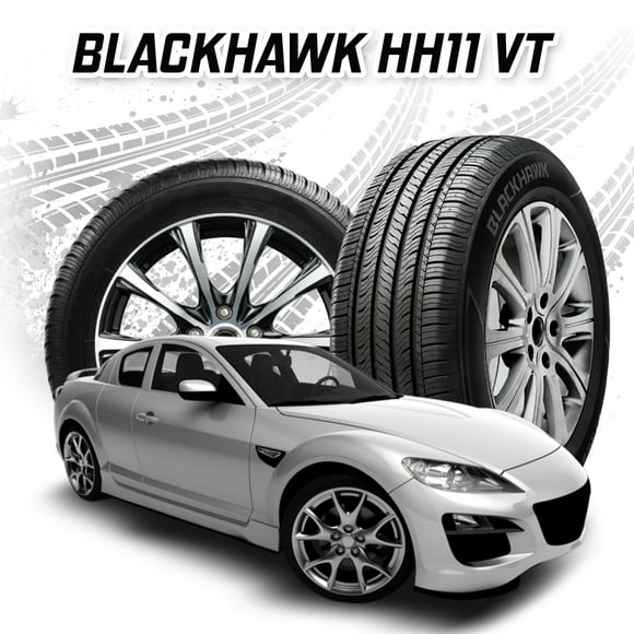 Paquete de 2 LLANTAS BLACKHAWK HH11 VT 185 60 R14 82H