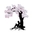 thumbnail image 1 of Floral DIY Wall Art -Cherry Blossom Themed Tree Wall Decals -Home Living Room Nursery Bedroom Decoration Floral Themed- Easy To Apply Vinyl Wall Decal - Art Removable Wall Sticker-Size: 27" x 30"., 1 of 4