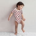 thumbnail image 3 of Kdxio Cute Chickens Pattern Unisex Baby Cotton Short Sleeve Bodysuits-12 Months, 3 of 5