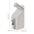 thumbnail image 2 of HAMPPLIES 2Pack Amp Input Reducer Aluminum Alloy Silver Amp Reducer For Car Audio Equipment Powerful Power Output, 2 of 8