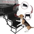 thumbnail image 5 of Btidfty 4 Steps Pet Ramp Lightweight Portable Dog Cat Ladder with Nonslip Surface Pet Ladder Folding Pet Stairs Ramp Portable Dog Stairs for Car, 5 of 9