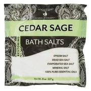 Soothing Touch Bath Salts Pouch, Cedar Sage, 8 Ounce