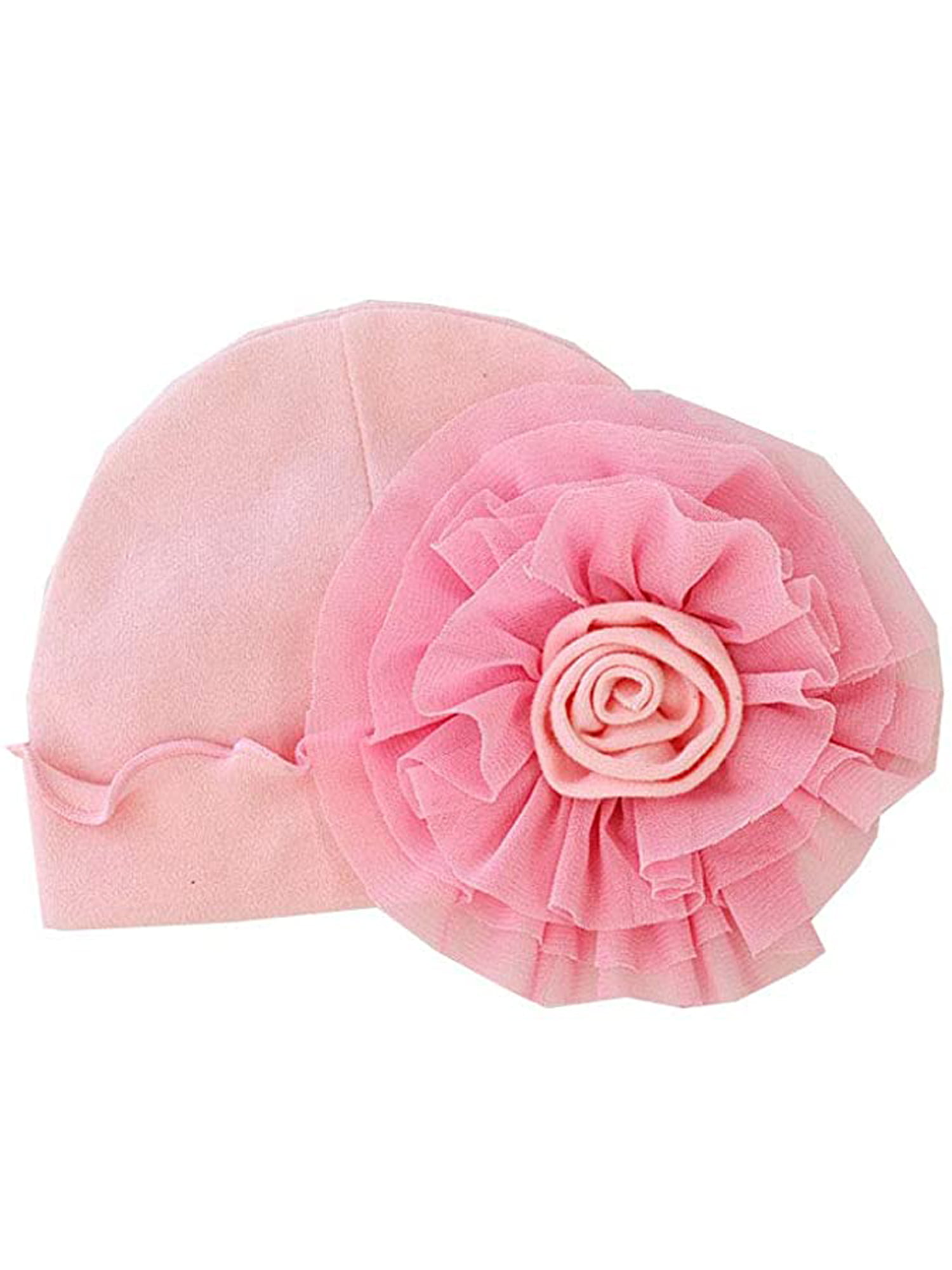 One Opening Princess Baby Girls 3D Flower Cotton Summer Sun Hat Cap Bonnet  - Walmart.com
