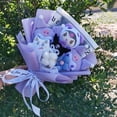 thumbnail image 4 of Regalos de Navidad Sanrio Ramo de flores de peluche Kuromi Muñeco de peluche suave Animales Día de San Valentín Cumpleaños Regalo de fiesta de boda, 4 of 4