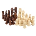 thumbnail image 2 of Chess Pieces Toy, Non Slip Dual Color Chess Figures Appropriate Size Wear Resistant 32PCS Lightweight For Daily Entertainment ANGGREK Otros, 2 of 8
